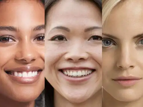 不同肤色人种简笔画涂色