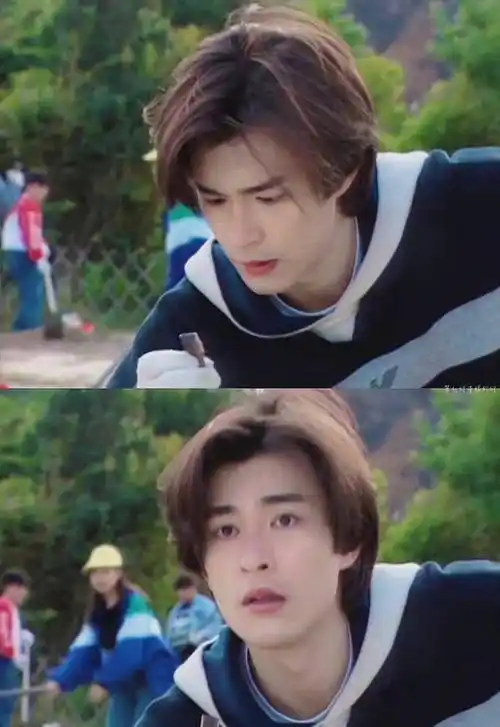 白古时期的古天乐,有鲜明的轮廓和年轻人的胶原蛋白天啊,奶到世界就在