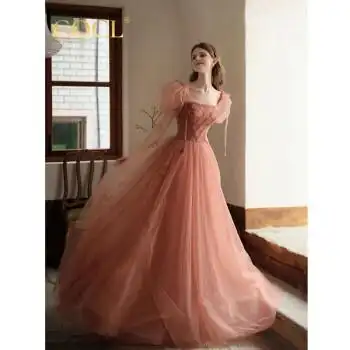 cocl轻奢女装名媛气质高级宴会聚会礼服2022年新款超仙高级感礼服小众