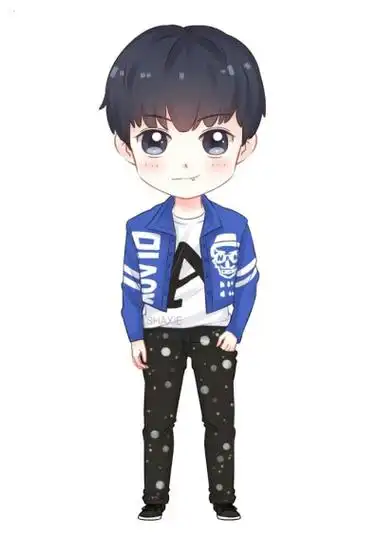 王俊凯饭绘 q版