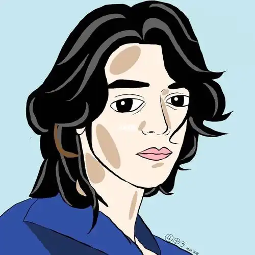 金城武太帅了吧浅试一下画偶像05#头像  #procreate  #插画  #漫画