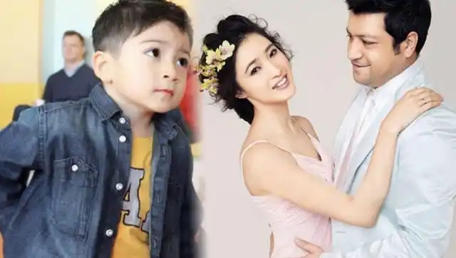 23岁因一电影与老公扬名国际 现混血儿子帅炸40岁为热巴做配