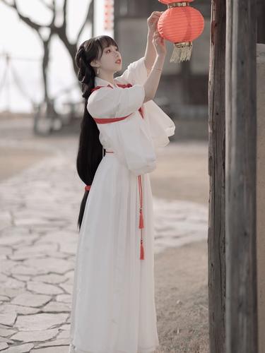 汉服女春秋古风广袖 流仙襦裙中国风超仙气全套 2024新款 - 女装/女士