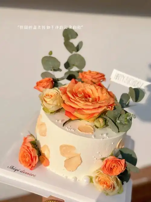 鲜花蛋糕30岁生日蛋糕女生生日蛋糕女神