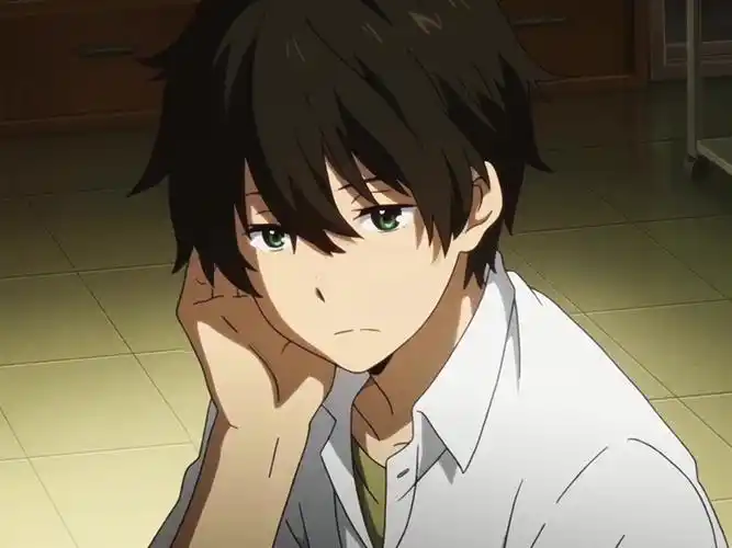 校园四霸之一,折木奉太郎帅帅气气,你还知道其他的吗#二次元 - 西瓜