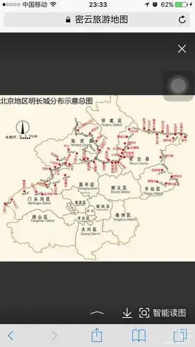 箭扣长城和慕田峪长城