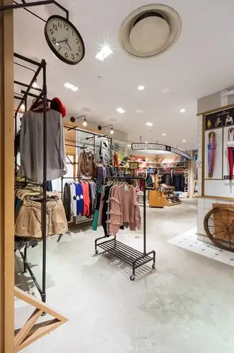 服装店女装区装修设计设计图片赏析