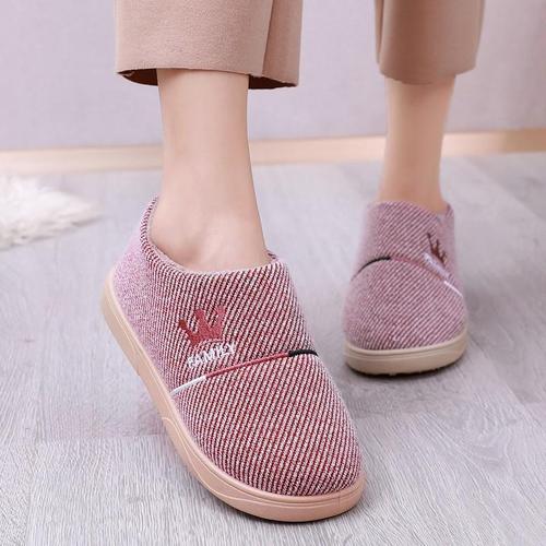 棉拖鞋女鞋冬季室内居家老北京布鞋女棉鞋保暖加绒中老年妈妈鞋