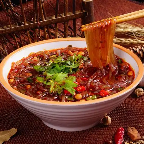 四川重庆酸辣粉248g/袋 方便速食泡面红薯粗粉丝粉条  含4袋调料