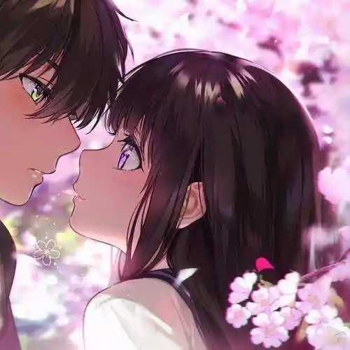 二,折木奉太郎×千反田爱琉情侣头像,壁纸界的霸主,我不信有人没见过