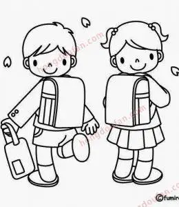 红豆饭小学生简笔画大全