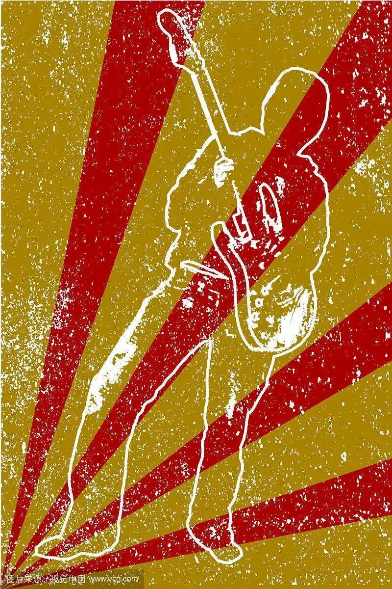 乐队海报的背景