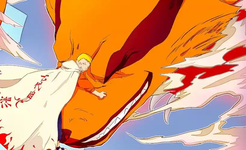 漩涡鸣人的目的已经达到了,经过六道仙人的调和,九尾九喇叭完全可以