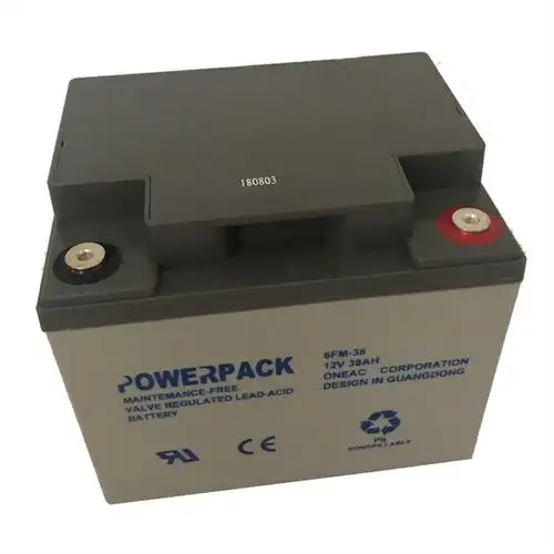powerpack免维护铅酸蓄电池6fm100参数品质