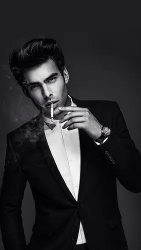 男生头像 壁纸 欧美 黑白