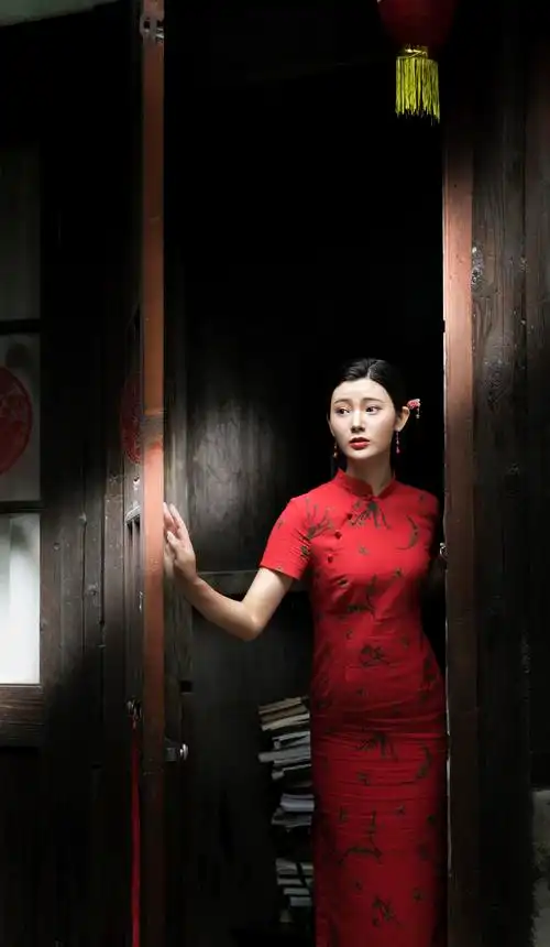 《古镇旗袍》拍摄于上海新场古镇