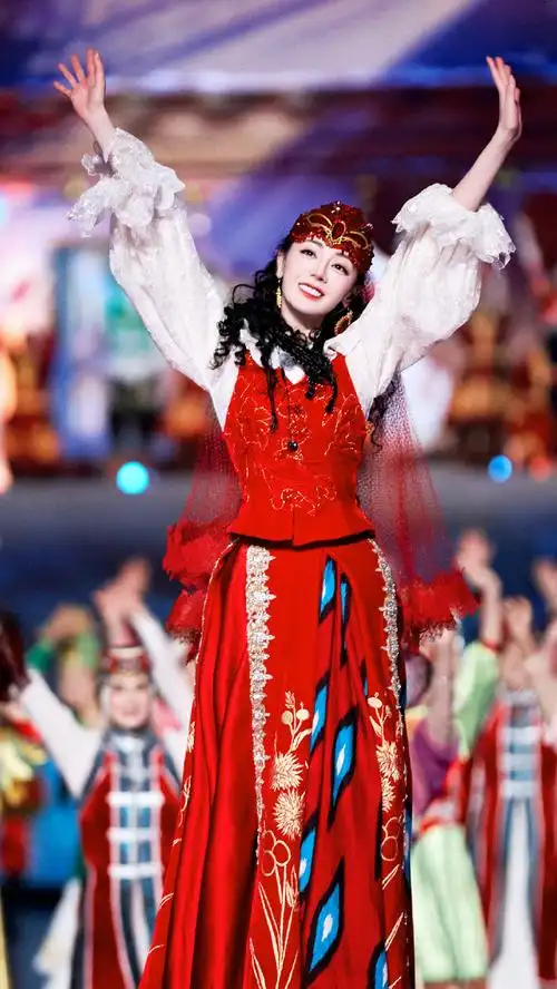 迪丽热巴美疯##春晚段子大考