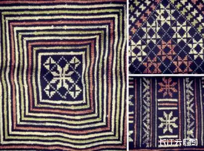 瑶族头帕局部(藏家藏品)作为少数民族服饰中一个独特的传统纹样,八角