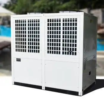 定制游泳池恒温加热器设备酒店宾馆温泉空气能源热泵大小型浴泡池 hr2