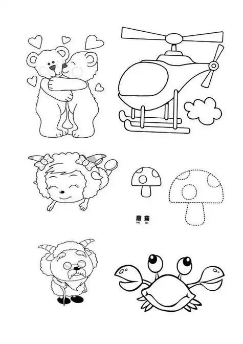 儿童简笔画儿童简笔画图片大全集