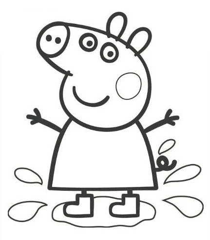 适合儿童幼儿涂色的简笔画(a4可打印)