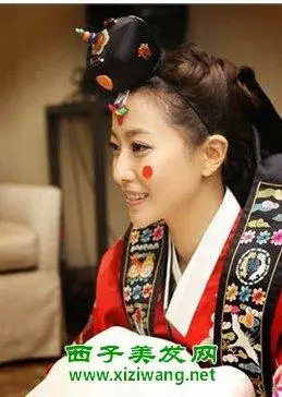 韩国古代女子发型