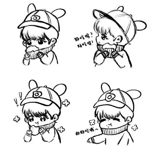 肖战粉丝自制跟工作室要小面包视频漫画合集,粉丝好有才