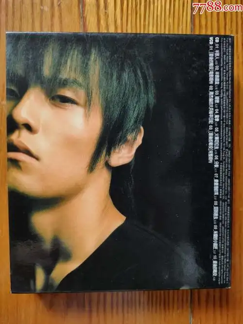 周杰伦-八度空间(tw版cd vcd)首版~亲笔签名-音乐cd-7788收藏