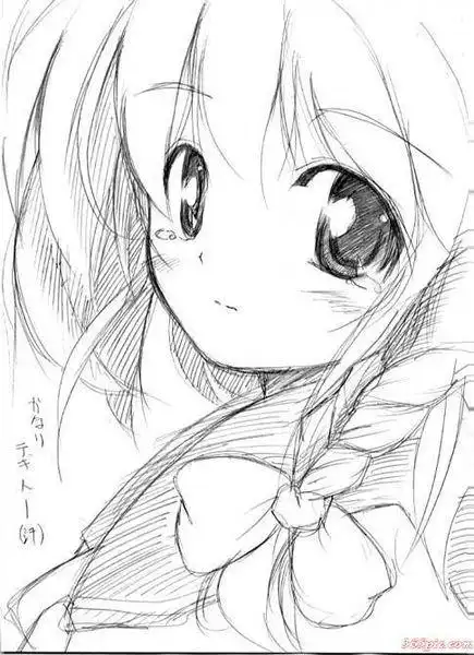 简笔画 手绘 素描 线稿 435600 竖版 竖屏