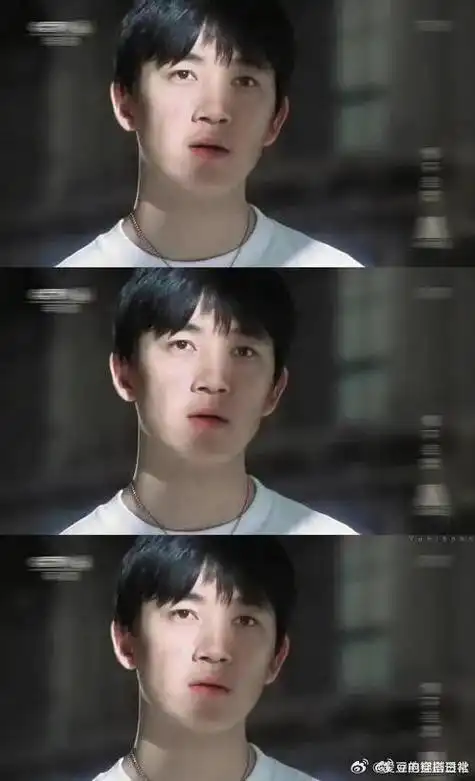 20岁的潘粤明#还没长胖的潘粤明,潘老师年轻的时候也太帅了吧,眉清目