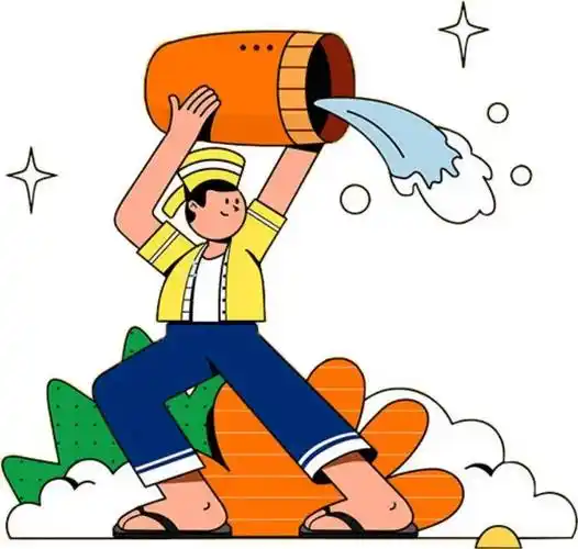 包你满意泼水节限定表情包上新啦