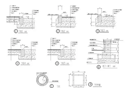 [江苏]江阴市丽都城市花园桃源居居住区景观cad施工图