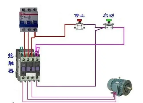 交流接触器的接法