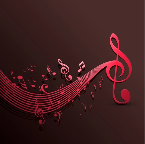 欧式音乐会海报展板矢量背景素材