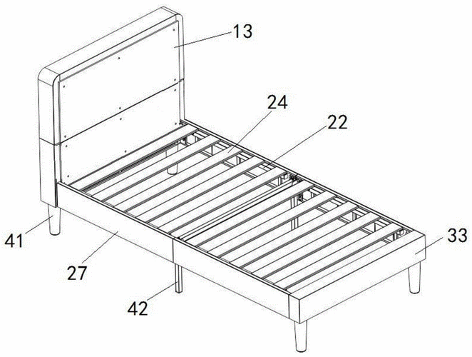 背景技术:折叠床是一种利用关节原理设计,为了方便和节省体积空间