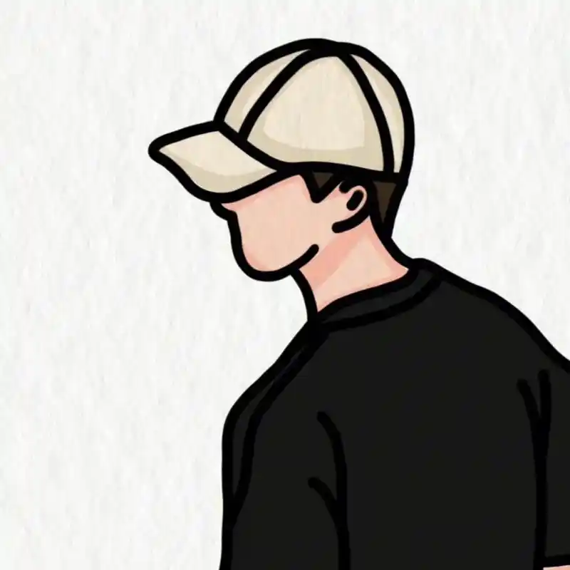 简单又快乐.#优质头像 #动漫 #男头 #可爱卡通头像 #动 - 抖音