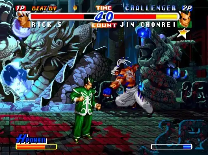 饿狼传说rb2 ryuaures vs motei-0908