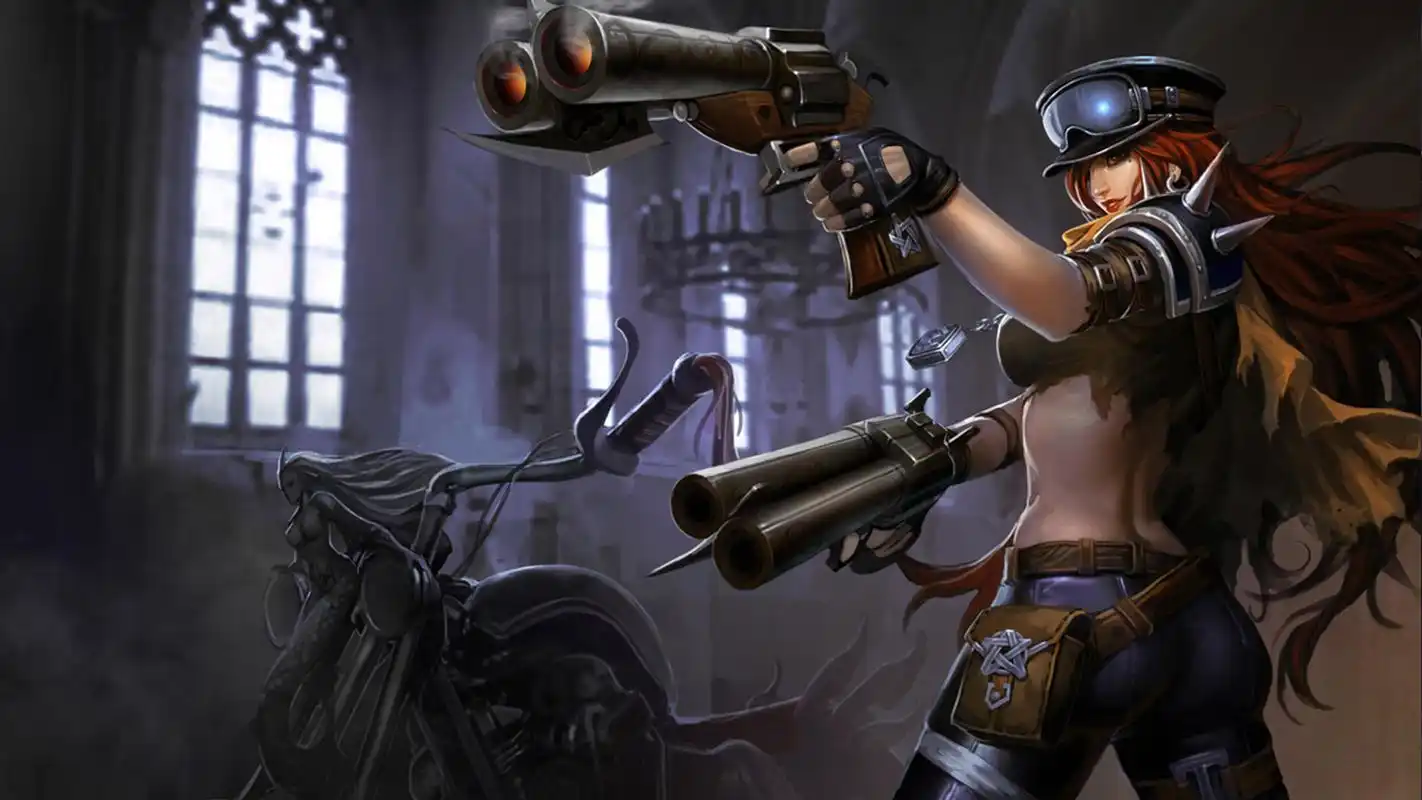 lol英雄联盟赏金猎人皮肤高清桌面壁纸图片