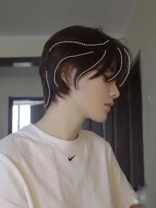 少年感短发丨男女生都能驾驭的中性发型上回说到本人被_圈子-新氧美容