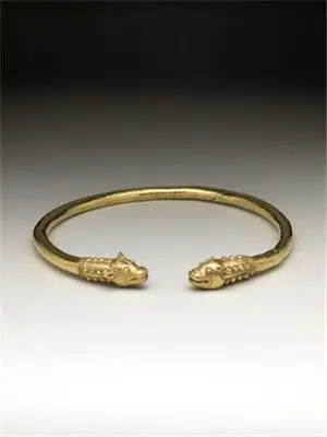 大卫亚伦古代艺术 斯基泰王朝黄金项圈