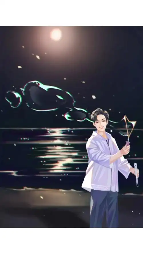 肖战唯美动漫壁纸(二)#肖战神仙手绘图,小飞侠们你们最喜欢肖战扮演的