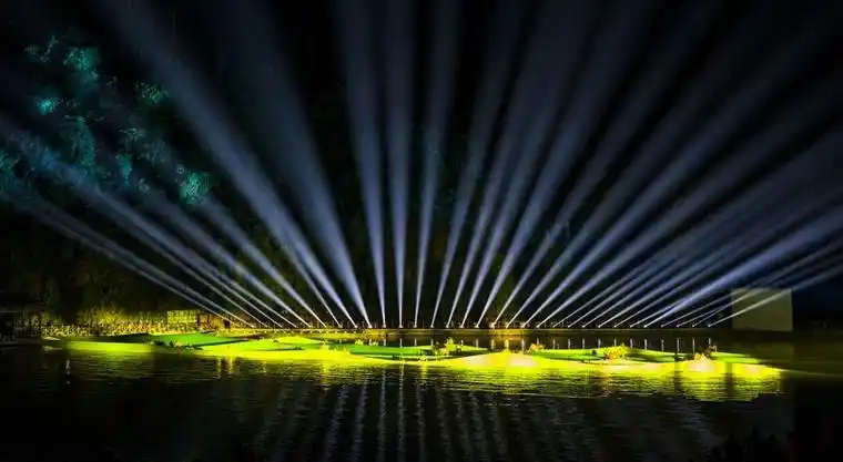 户外实景演出的舞台灯光注意事项鹰皇科技