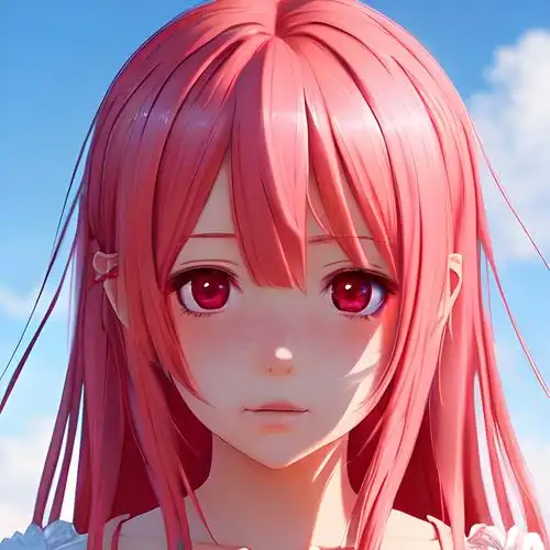 少女心草莓粉色系动漫头像