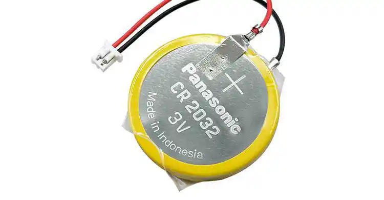 特电一号cr2032带线125插头3v纽扣电池ibm笔记本主板bioscom锂电池om