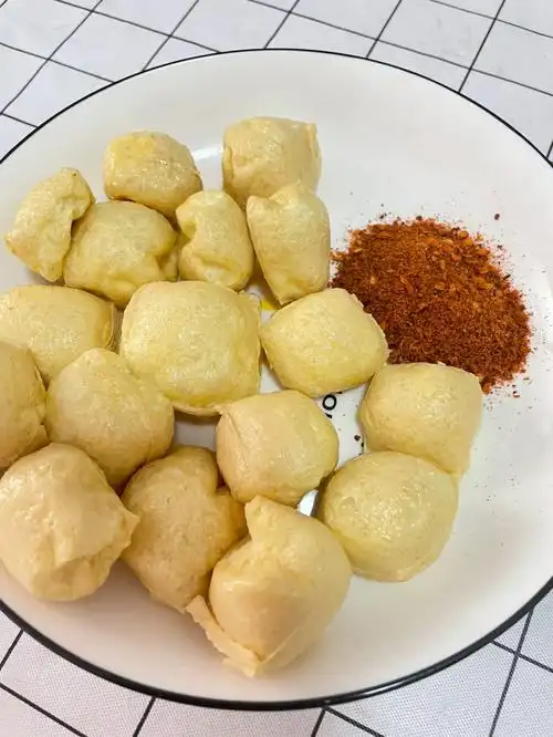 空气炸锅包浆豆腐yyds