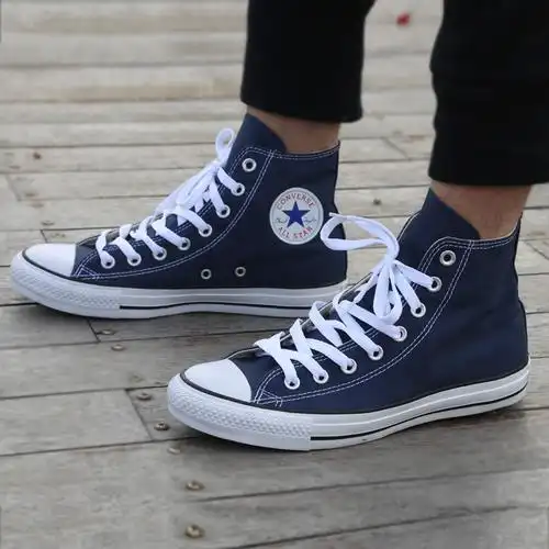 converse匡威帆布鞋男鞋女鞋 高帮常青款休闲鞋学生板鞋101010