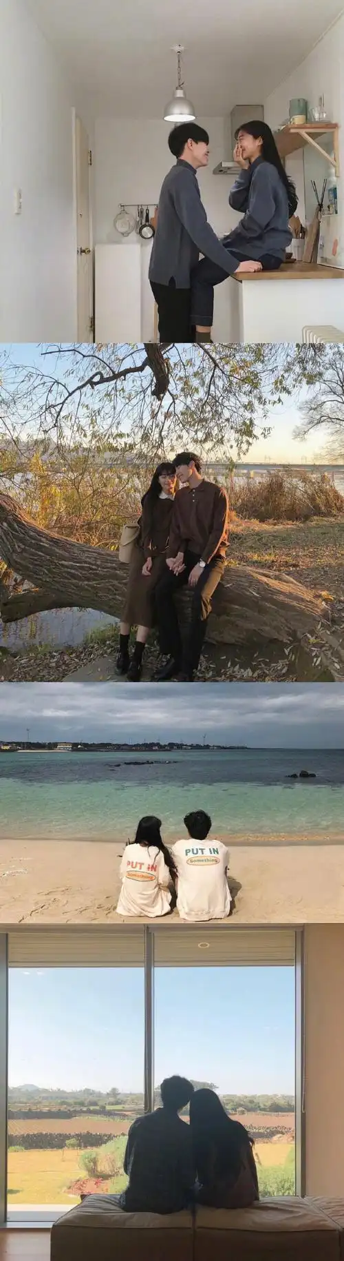 情侣拍照的姿势拒绝路人照艾特出来对方学起来zt