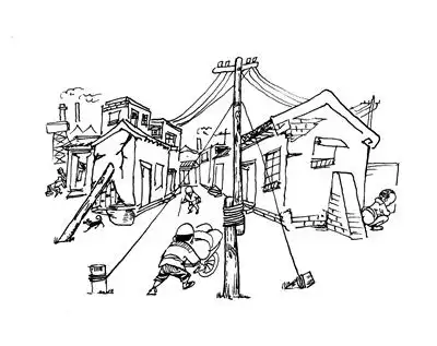 今晚报-破败残景