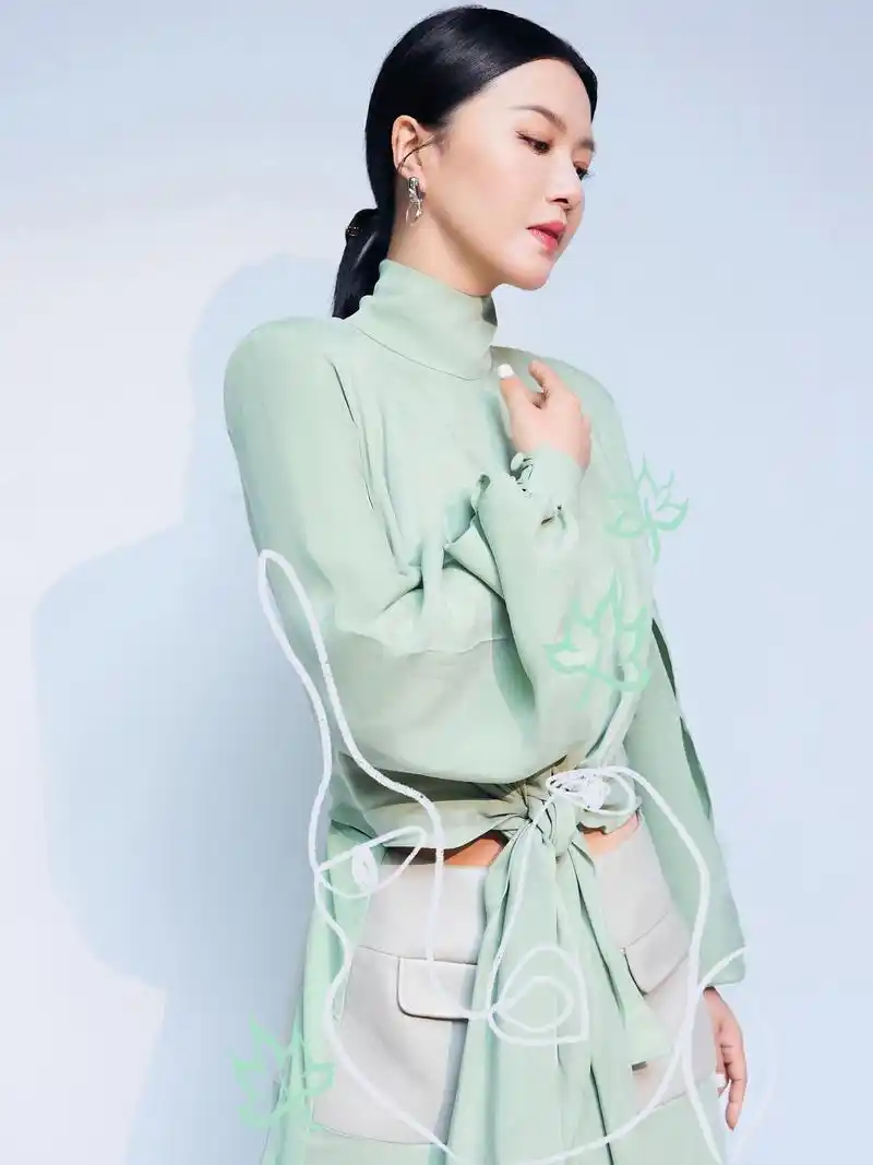 精美图集|谭维维,酷飒时尚的女歌手