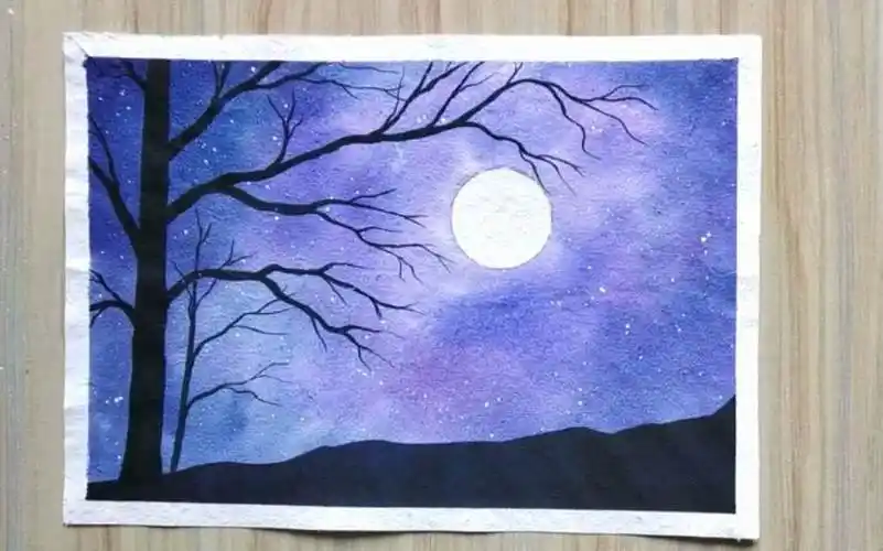 水彩画初学水彩画初学者临摹图片